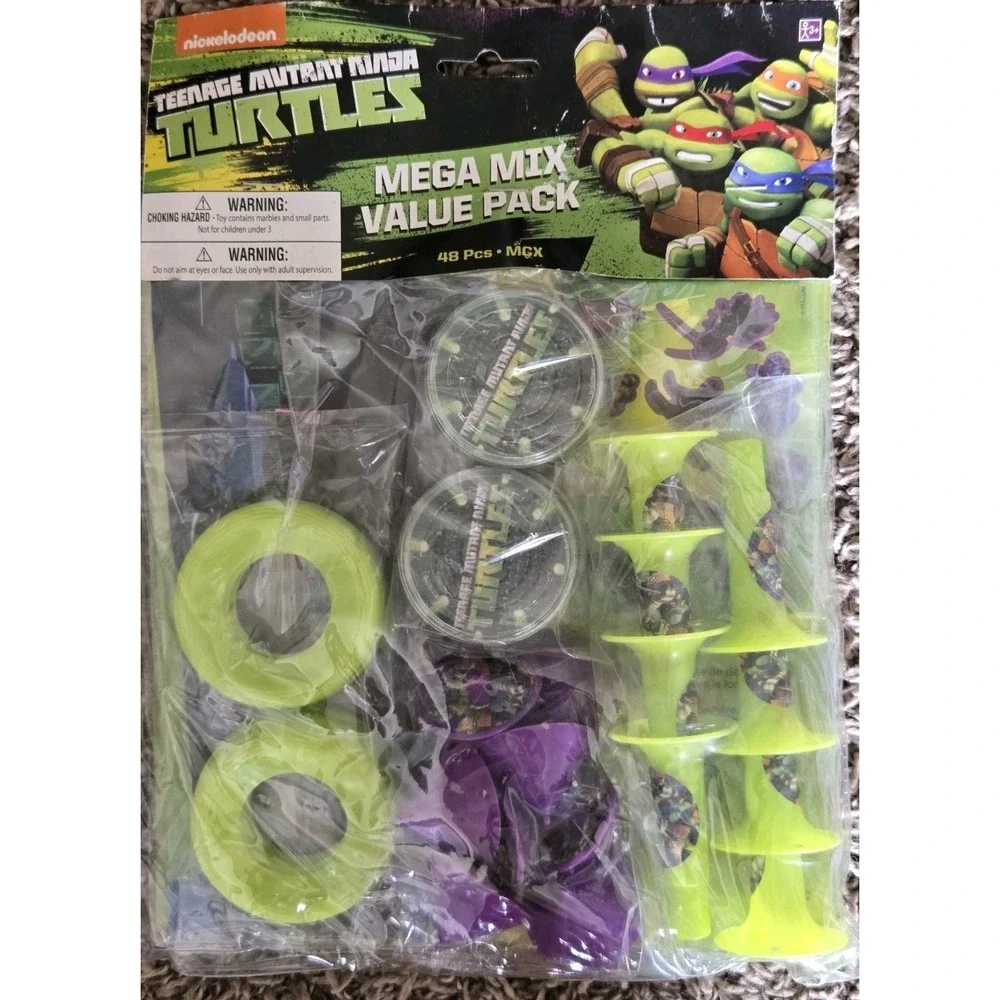TEENAGE MUTANT NINJA TURTLES MEGA Party 48 pc NEW Nickelodeon American Greetings